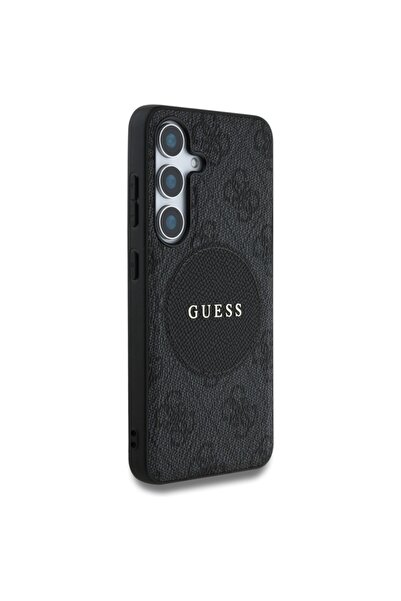 Guess Θήκη για Samsung Galaxy S25, Circle Classic Logo MagSafe, Guess, Μαύρη