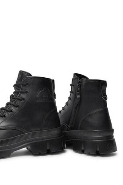 Karl Lagerfeld Men's Boots black KARL LAGERFELD-KL25264A 000 BLACK LTHR