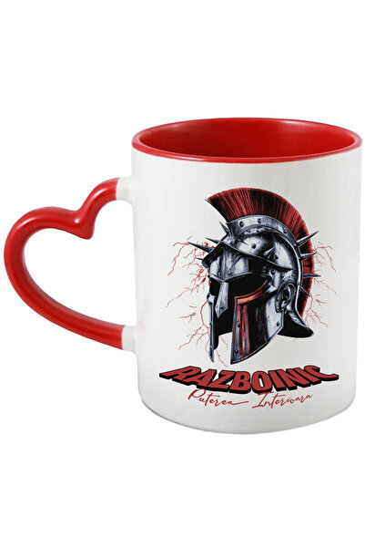 StoryGift Romania Cana cu Coif De Razboinic Text Puterea Interioara Razboinic...