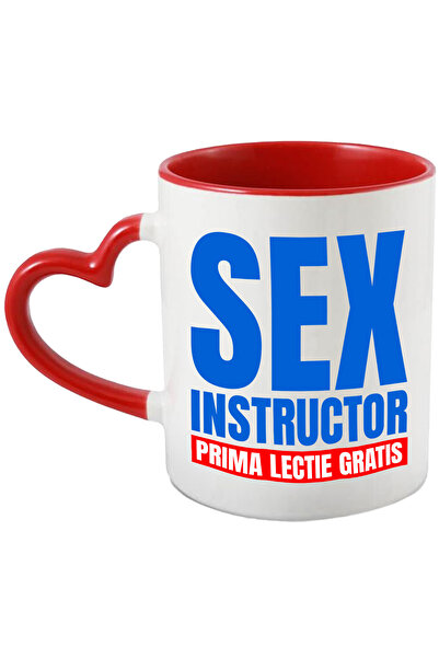 StoryGift Romania Cana cu Mesaj Haios In Limba Romana Instructor De S*x Prima...