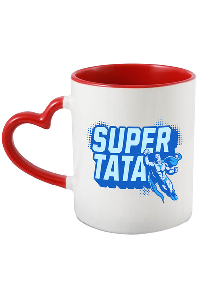 StoryGift Romania Cana cu Super erou In Zbor Text Super tata Familie Copii, C...