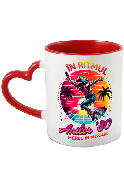 StoryGift Romania Cana cu Silueta Umana Par Lung Pe Role Disco Petrecere Text...