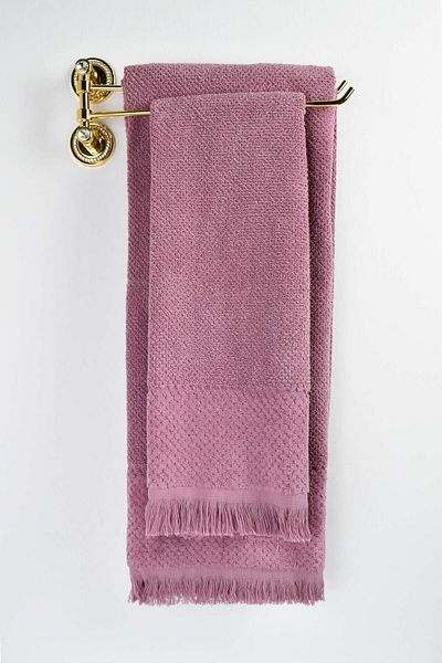 birizmoda Ellen Bath Towel - Dried Rose