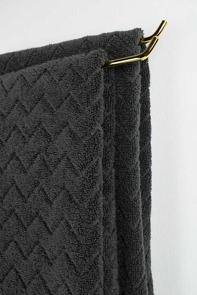 Biriz Moda Vigor Bath Towel - Anthracite