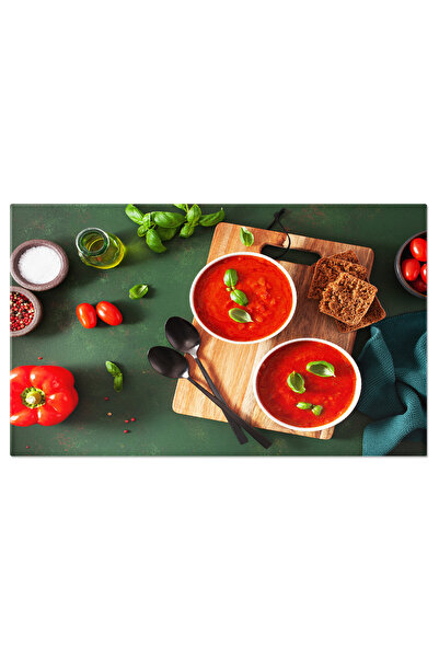 StoryGift Romania Tablou Canvas - Delicii Culinare - Mancaruri Colorate Si Gu...