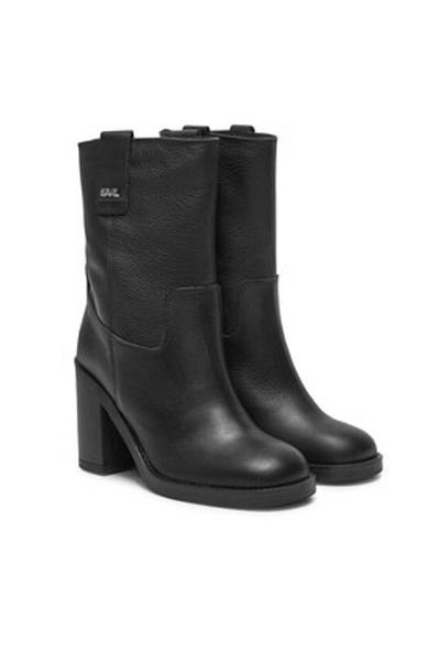 Karl Lagerfeld ghete de damă până la gleznă KL41874 negre