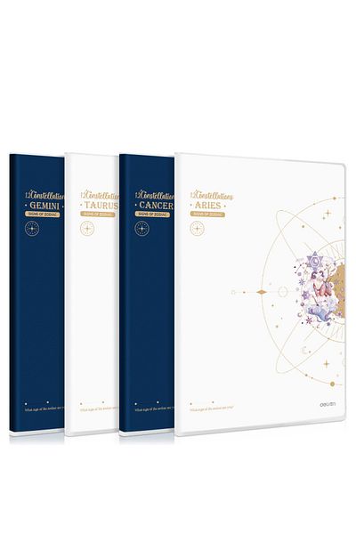 Deli Office Notebook 252×174Mm 96 Pages Ruled Zodiac Cover Deli