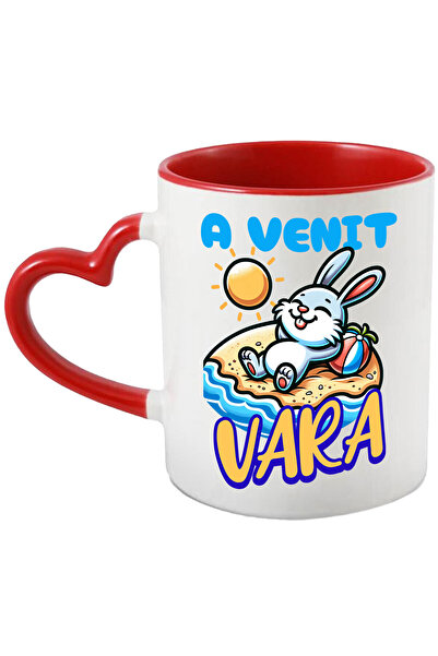 StoryGift Romania Cana cu Iepure Cu Dinti Lungi Pe Plaja Relaxare La Soare Te...