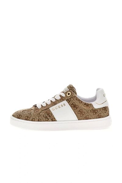 Guess Jrone5 Дамски бежови/кафяви маратонки Fljr5fal12-beıbr