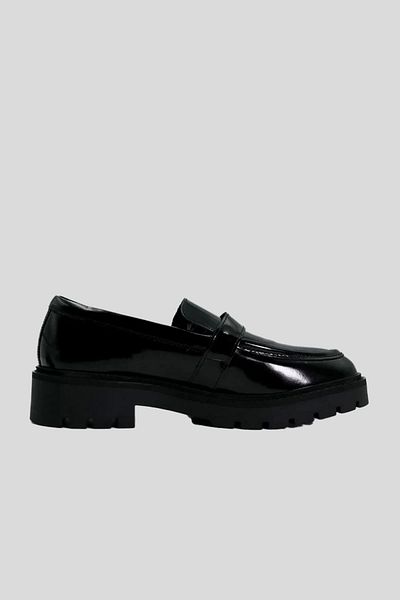Calvin Klein Women's Black Platform Sole Classic Shoes