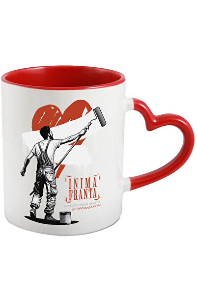 StoryGift Romania Cana Inima Franta - Incepe o noua Relatie, 330ml, Ceramica ...