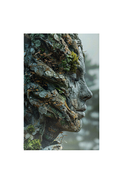 StoryGift Romania Tablou Canvas Copacul Împietrit De Anii Ce Au Trecut Și Tim...