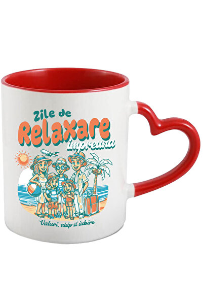 StoryGift Romania Cana Concediu cu Familia parinti copii vacanta plaja, 330ml...