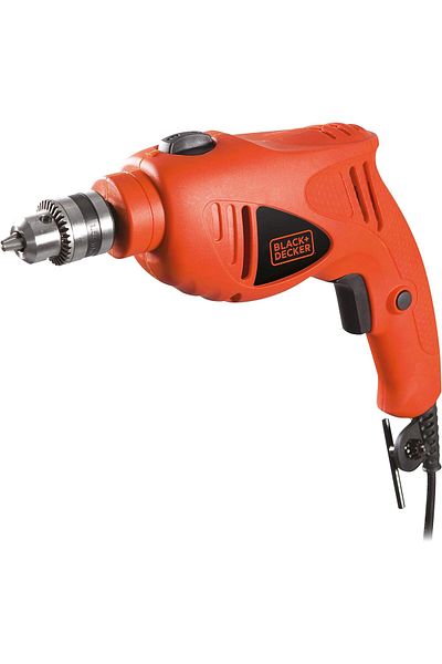 Black&Decker Black Decker Hammer Drill, 480w, 10mm Single Speed, Dual Function Drilling & Hammering