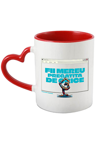 StoryGift Romania Cana Femeie Facand Yoga Motivational Fii mereu Pregatita de...