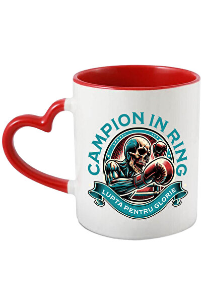 StoryGift Romania Cana cu Schelete Uman In Meci Lupta Box Text Campion In Rin...