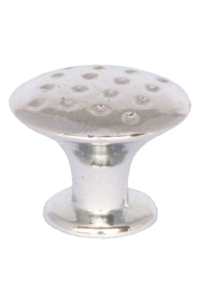 flores Buton pentru mobila din metal, cu puncte, 2046-1266, crom