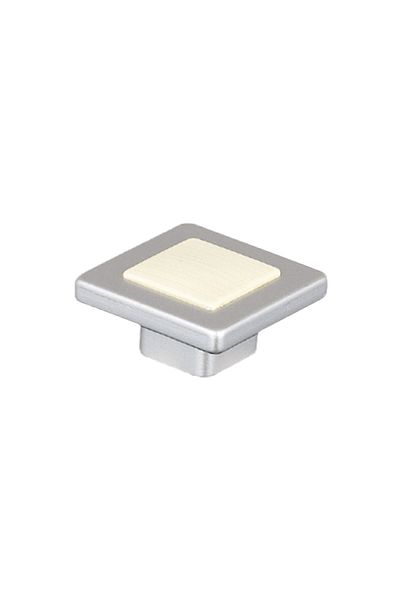 flores Buton pentru mobila patrat, din plastic, 1104-05, pin