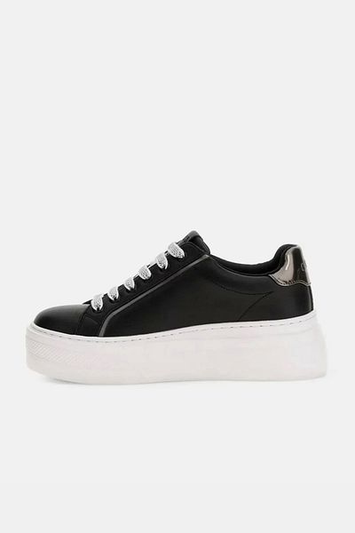 Guess AMERIA Pantofi negri pentru femei sneaker FLJMRIELE12-BLKPE