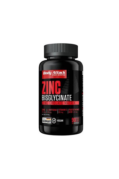 Body Attack Zinc bisglicinat 90 capsule, Body Attack, Supliment alimentar pentru sanatate