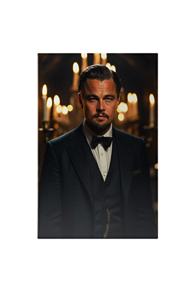 StoryGift Romania Tablou Canvas: Portret Leonardo Dicaprio In Costum La Bal P...