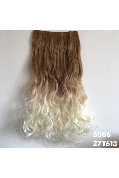 Mestore One Piece Half Moon - Half Moon Snap Hair Hairpiece Hair