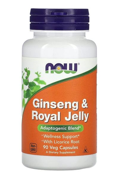 Now Foods Ginseng & Royal Jelly Caps. 90's
