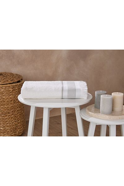 Özdilek Özdilek Romantic Touch Bath Towel 90X150 cm