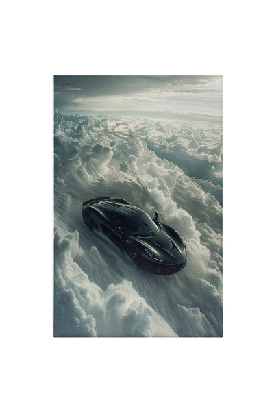 StoryGift Romania Tablou Canvas: Fuga De Întuneric Cu Mașina Rapidă Contractu...