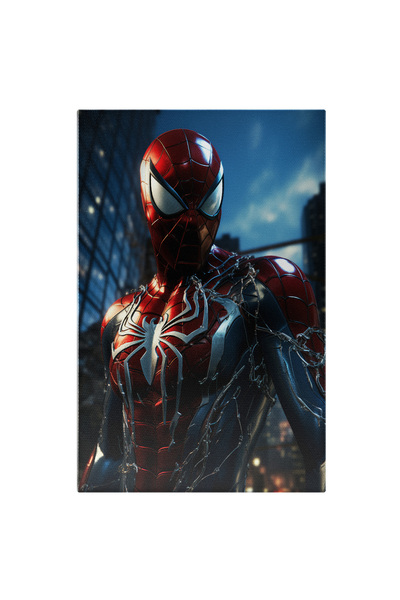 StoryGift Romania Tablou Canvas: Portret Spiderman- Desene Pentru Copii Pictu...