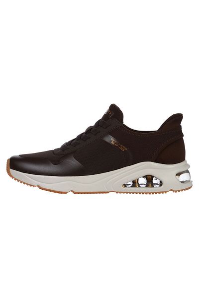 SKECHERS SKECHERS men's sports shoes TRES-AIR UNO - NEEDED - SLIP-INS - 183093CHOC