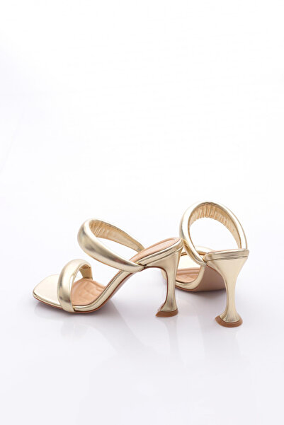 DGN 8037-23Y Γυναικείες παντόφλες με διπλό τακούνι