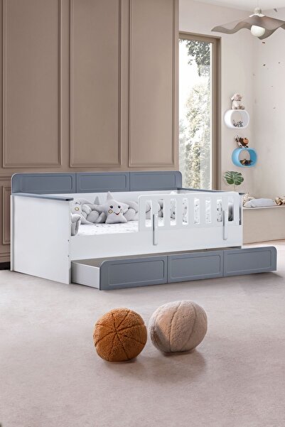 Setay Yavrulu Karyola, Mira Yavrulu Montessori Karyola - Gri