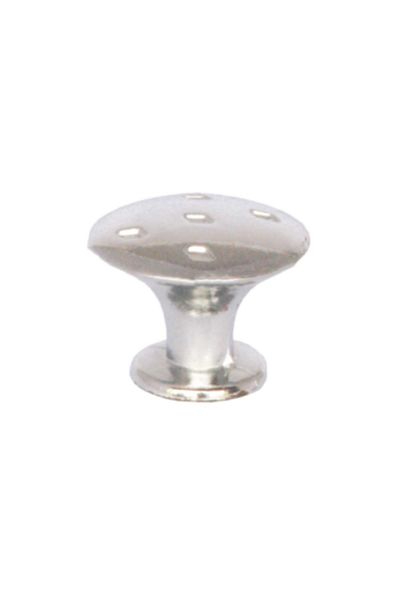 flores Buton pentru mobila din metal, cu romb, 2047, crom