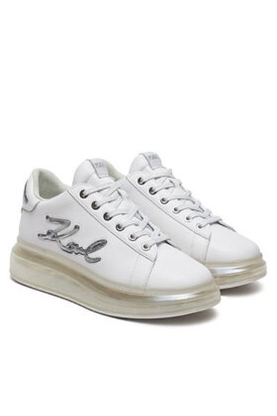 Karl Lagerfeld adidași de damă KL62610H albi