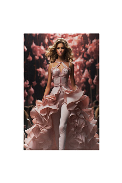 StoryGift Romania Tablou Canvas: Blond Roz Accesorii De Mireasa, , Croiala Co...