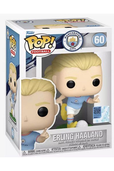 Funko البوب! كرة القدم: شخصيات مانشستر سيتي إيرلينج هالاند من الفينيل