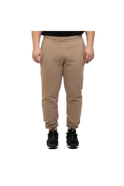 EA7 Emporio Armani EMPORIO ARMANI EA7 men's TRAIN LOGO SERIES OVERSIZE M LOGO PANTS.