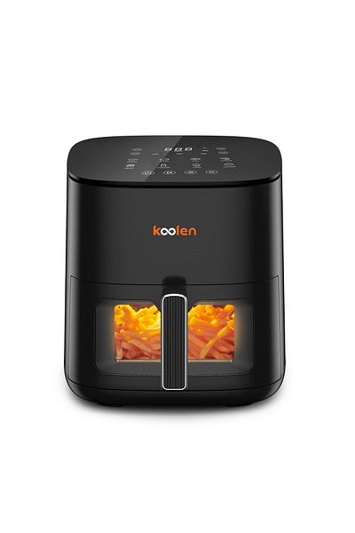 Koolen Air Fryer Digital With Transparent Window, 7l Capacity 1800w, Black