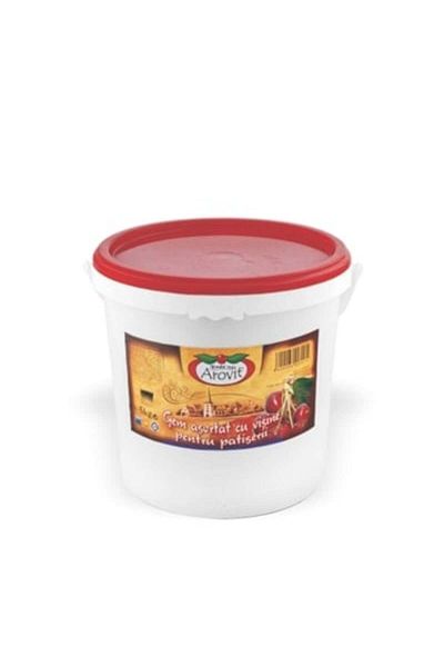 Arovit Cherry Jam, Pastry 5 Kg, Arovit