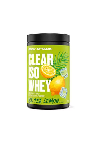 Body Attack Clear Iso Whey pudra, 390g, Body Attack, Izolat proteic din zer Red Berries