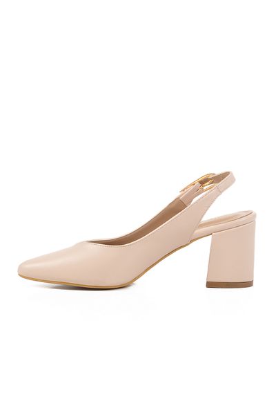 Pierre Cardin Pantofi de seară pentru femei cu toc crem PC-54706 Z