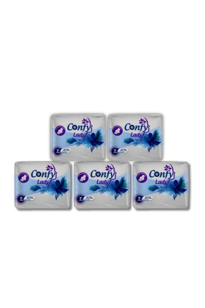 Confy Lady فوط صحية طويلة للغاية 35 قطعة