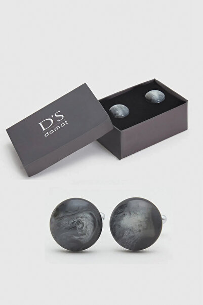 D'S Damat Obsidyen Siyah Renk Kol Düğmesi