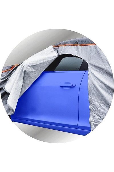 RO GROUP RoGroup waterproof car tarpaulin with hail protection, 3 layers, size L