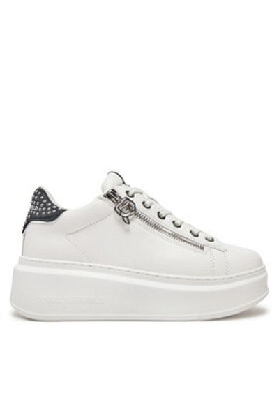 Karl Lagerfeld adidași pentru femei KL63527 albi