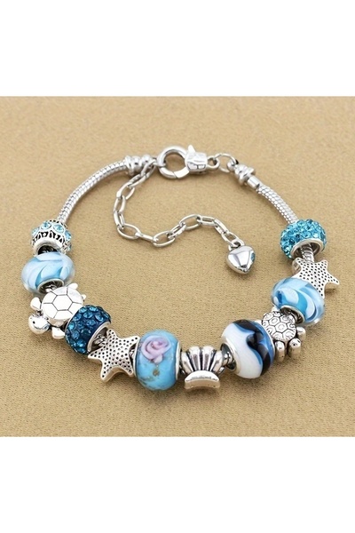 Choice ZT8506 قطعة واحدة من سوار الحب العائلي متعدد العناصر من الخرز للنساء، ...