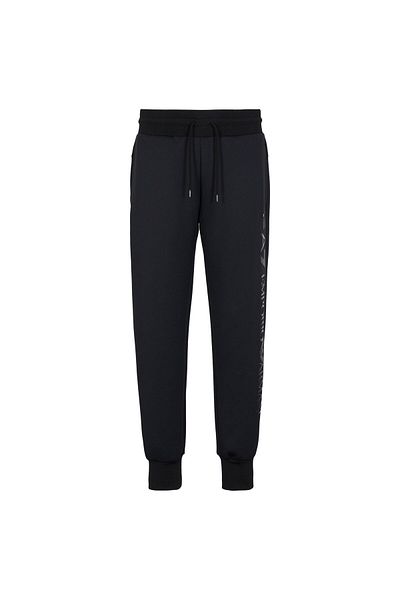 EA7 Emporio Armani EMPORIO ARMANI EA7 men's TRAIN LOGO SERIES M PANTS LOGO PREMIUM.