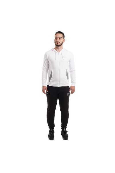 EA7 Emporio Armani Men's tracksuit TRAIN 7 LINES T-SUIT HOODIE FZ CH COFT - 3DPV54PJLIZ021BA