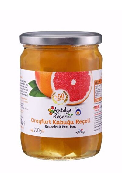Antalya Reçelcisi Greyfurt Kabuğu Reçeli 700g Klasik Seri